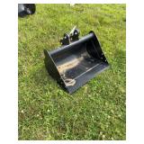 Unused 19” Mini Excavator Bucket