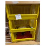 Stacking Bins & Misc Contents