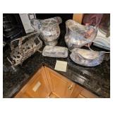 Silverplate Pitchers, Etc