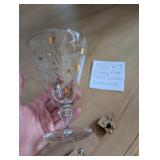 VTG Libbey Royal Fern Glasses Stemware