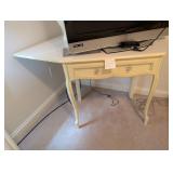 VTG Whitewashed Corner Desk