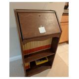 Atq/Vtg Wooden Secretary Book Shelf (NO CONTENTS)