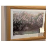 Framed Art Print by Claude Monet