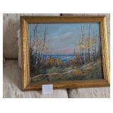 Framed Signed Painting Landscape (A)