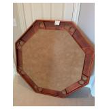 Octogon Wooden Poker Table (Folding Legs)