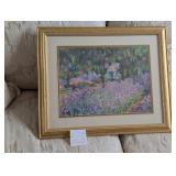 Framed Art Print, Irises by Claude Monet