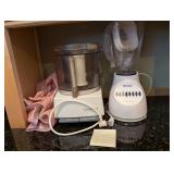 Cuisinart Food Processor, Osterizer Blender