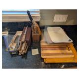Kitchen Knives, Knife Blocks, Cutting Boards