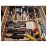 Flatware & Food Storage (1 Drawer & 1 Cabinet)