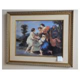 Framed Art Print, by Giovanni Francesco Romanelli