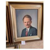 VTG Framed Oil Painting Portraits