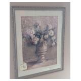 Framed Art Print, Rose Bouquet