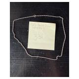 925 Beat Chain Necklace