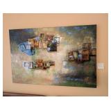 MCM Abstract Canvas Wall Art