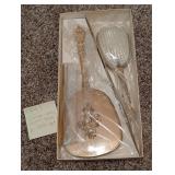Vintage Vanity Mirror, Brush, & Comb Set