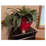 Large Faux Potted Fern Plant
