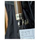 Men's Trench Coat, Izod Vest & Umbrella