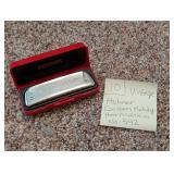 Vintage Hohner Golden Melody Harmonica No. 542