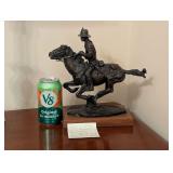 VTG Ltd Ed. Bronze Cowboy Sculpture