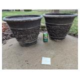 3 Large Flowerpots
