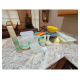 Lot of Vtg Tupperware Food/Kitchen Storage