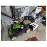 Greenworks Pro Lawn Mower 0 21' Self Propelled