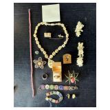 Misc lot of Vintage Jewelry