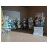 VTG Smurf/Mickey Mouse Glasses