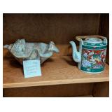 VTG Japanese Teapot & Pottery