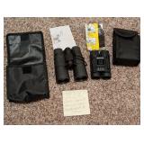 2 Pairs, Small Binoculars Bushnell & Other