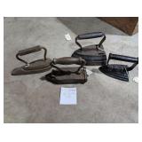 Antique Vtg Irons (B)