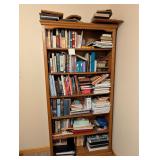 Oak Book Shelf (NO CONTENTS)