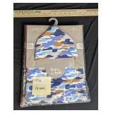 Betty & Bob 2pc Set 1 Swaddle Blanket & Hat