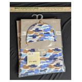 Betty & Bob 2pc Set 1 Swaddle Blanket & Hat