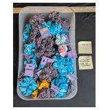 Lot of NWT Claire's Hair Scrunches (W/O the Tote)