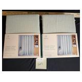 Organic Cotton Double Gauze Shower Curtain x 2