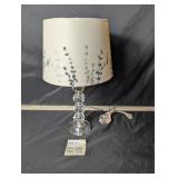 Allen + Roth Clear Glass Table Lamp