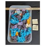 Lot of NWT Claire's Hair Scrunches (W/O the Tote)