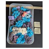Lot of NWT Claire's Hair Scrunches (W/O Tote)