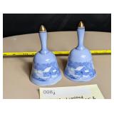 Vintage L.E. Currier & Ives Numbered Bells