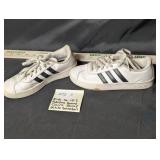 Kids Sz 13.5 Adidas Grand Court Blk & Wht Sneakers