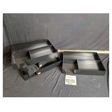 Metal Office Desk Organizers x 4