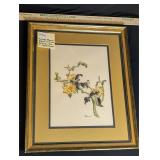 VTG Framed Signed Watercolor Painting