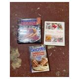 Misc Lot of 3 Vtg Cookbooks