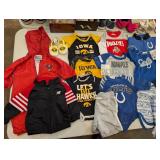 Baby 3-9mo Pro Sports Onsies, Etc