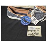 NWT Women's Sz 7 Keds Navy Stripe Boat Shoes Flats