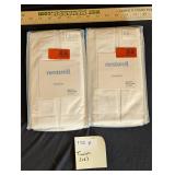 Twin Sz Bedskirt x 2