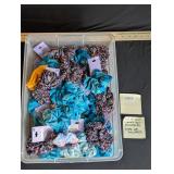 Lot of NWT Claire's Hair Scrunches (W/O the Tote)