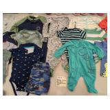Baby 0-12 Dinosaur Onsies, Shirts, Etc