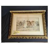 Antique Color Lithograph by FH Koemmerer